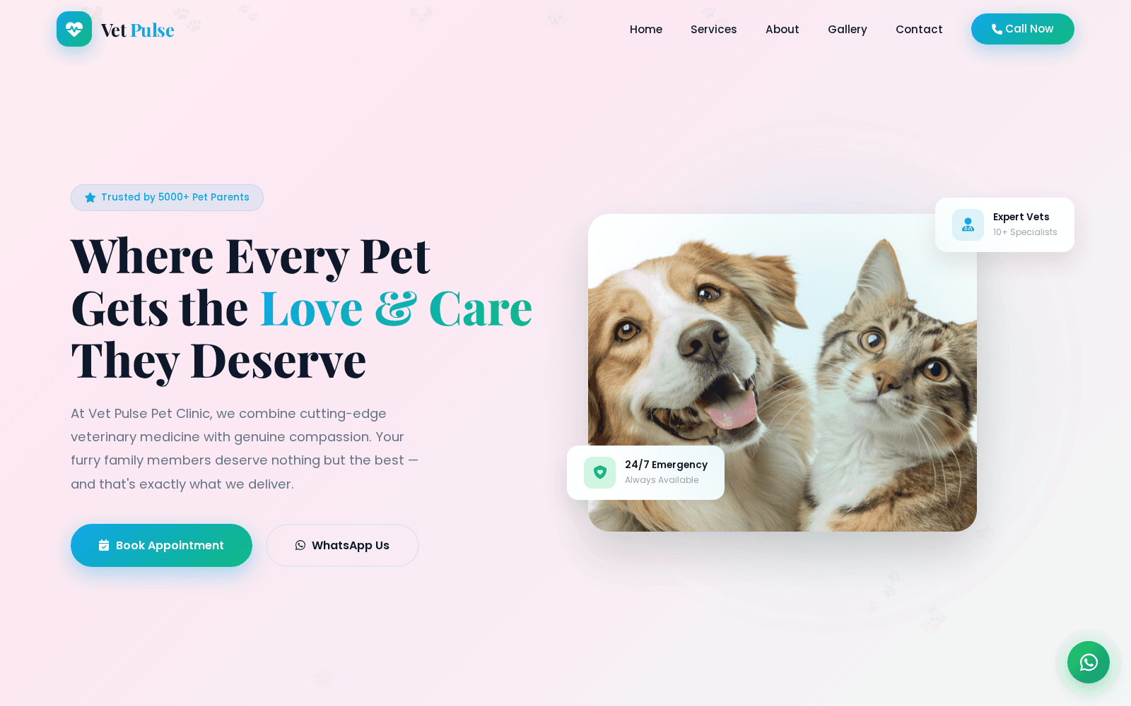 PetVet screenshot